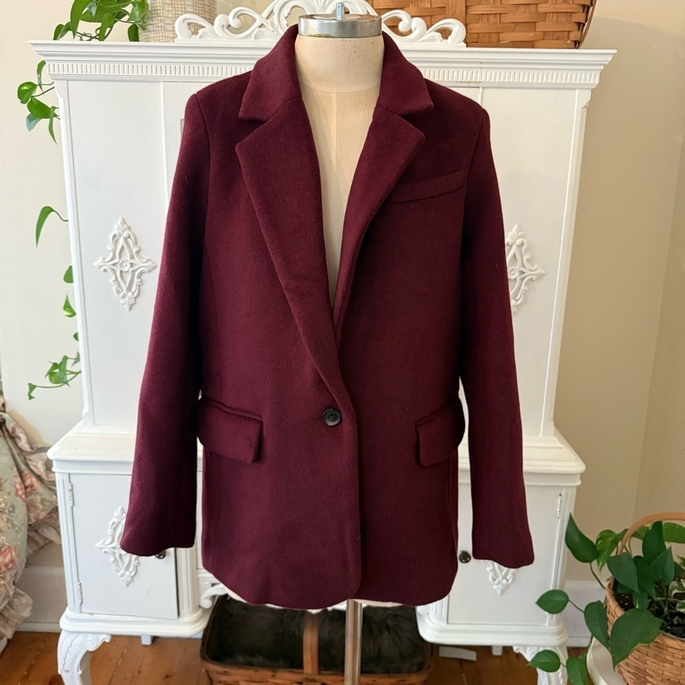 Abercrombie & Fitch Wool Blend Blazer